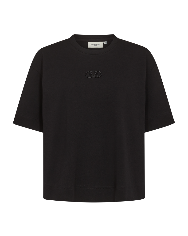 CMMUSE - T-SHIRT IN SCHWARZ